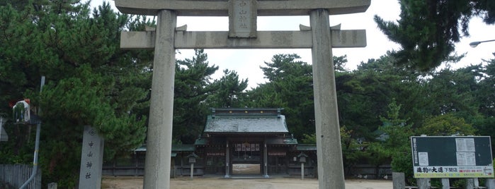 中山神社 is one of 天誅組大和義挙史跡.