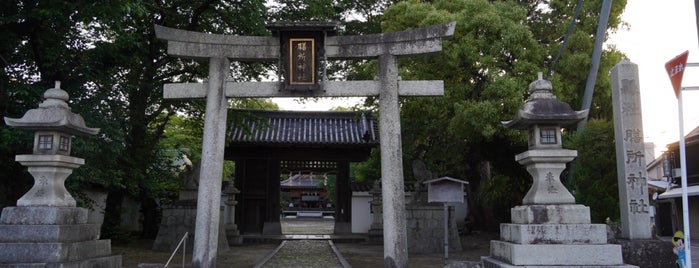 膳所神社 is one of 滋賀に行ったらココに行く！ Vol.2.