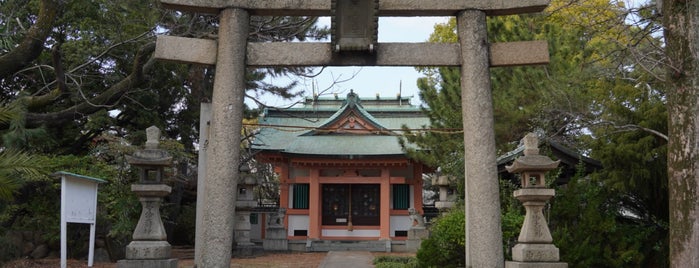 琴浦神社 is one of 摂津国武庫郡の神社.