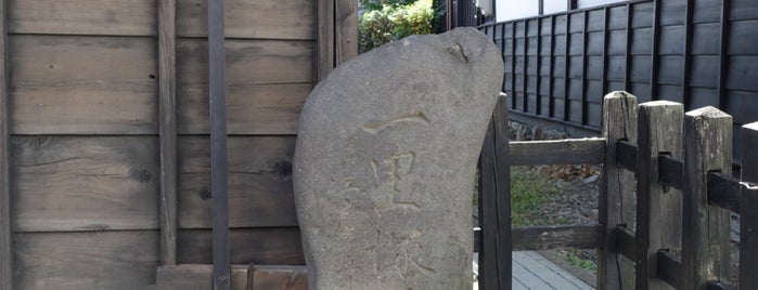 下諏訪一里塚 is one of 中山道.