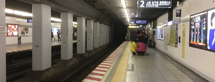 Hibiya Line Platform 2 is one of 021924 Tokyo Jan 2024.