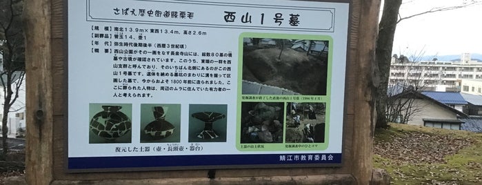西山1号墓 is one of 立てた墓3.