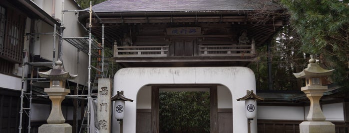 西門院 is one of 高野山山上伽藍.