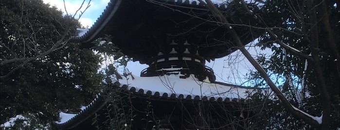 宝塔寺 多宝塔 is one of 京都市の重要文化財（建造物）.