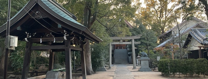 岡太神社 is one of 摂津国武庫郡の神社.