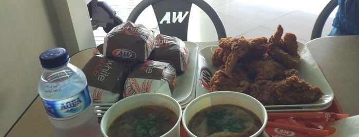 A&W is one of Fried Check-in (Lokal).