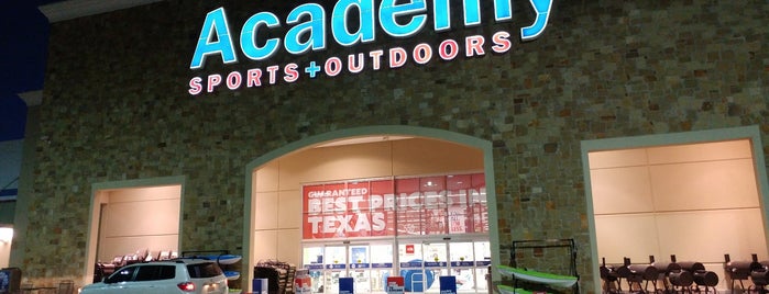 Academy Sports + Outdoors is one of San Marcos.