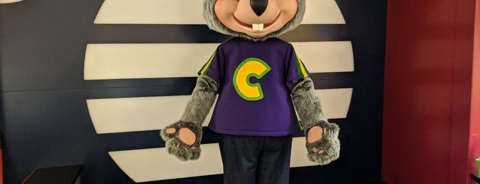 Chuck E. Cheese is one of Places I Love.
