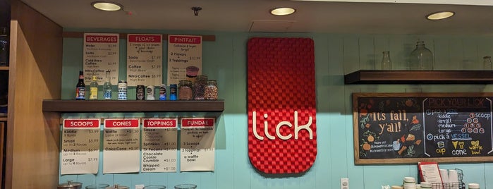 Lick Honest Ice Creams is one of Let's Go!.