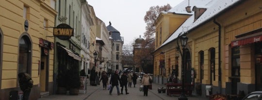 Fő utca is one of Lieux qui ont plu à Вероника.