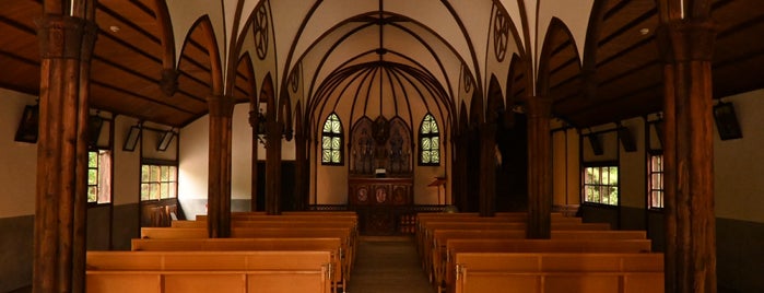 Japanese Evangelical Chruch is one of 博物館明治村.