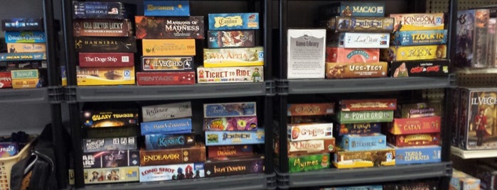 Underhill's Games is one of Friendly Local Game Stores - A Foursquare 50 List.