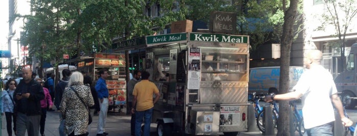 Kwik Meal Cart is one of NYC.