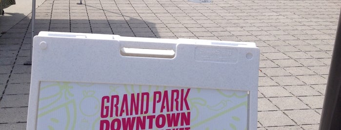 Grand Park Farmer's Market is one of downtown.