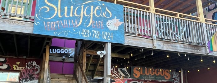 Sluggo's Vegetarian Cafe is one of ChattaVegas.
