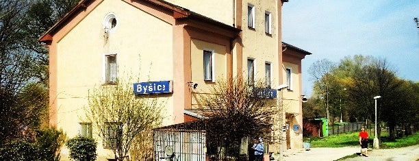 Železniční stanice Byšice is one of Železniční stanice ČR: A-C (1/14).