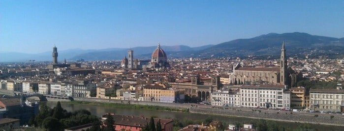 Piazzale Michelangelo is one of Best art cities in Tuscany.