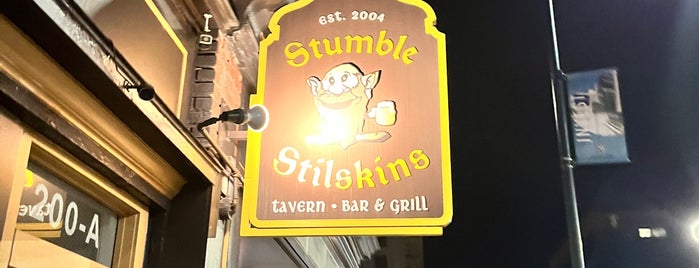 Stumble Stilskins is one of Gotta Go.