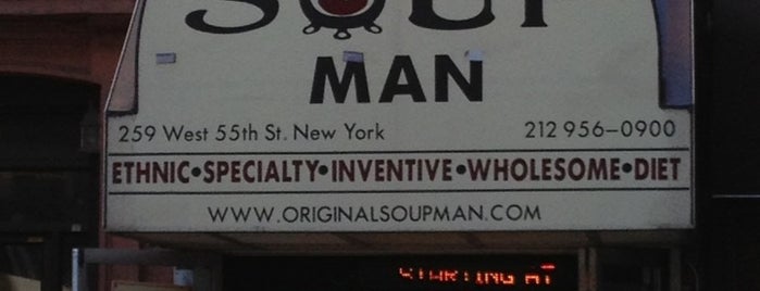 The Original Soupman is one of NYC.