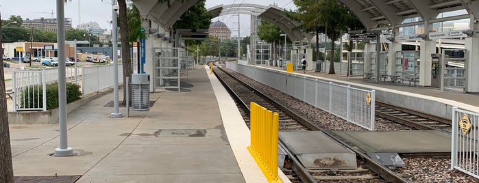 Market Center Station (DART Rail) is one of Dallas, TX.