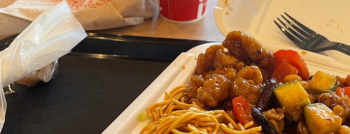 Panda Express is one of Work.