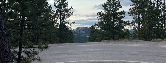 Mt. Rushmore Scenic Overlook is one of Fear and Loathing in America.