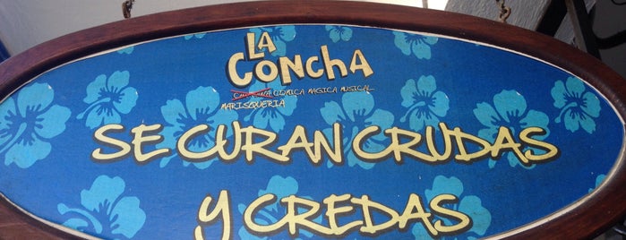 La Concha is one of Acapulco Mariscos, Carne.