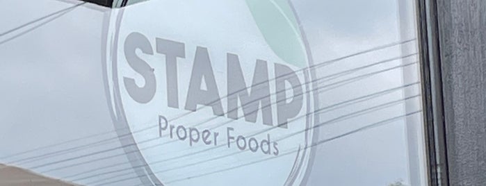 Stamp Proper Foods is one of LA Work Spots.