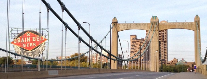 Father Louis Hennepin Bridge is one of Minneapolis.