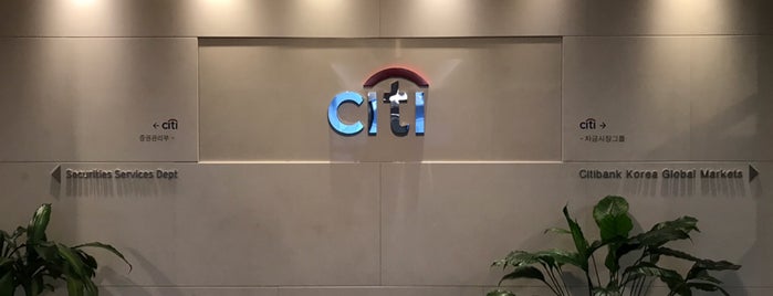 Citibank Korea Inc. is one of JiYoungさんのお気に入りスポット.