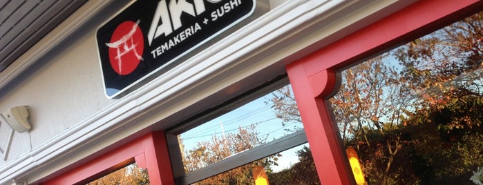 Akio Temakeria + Sushi is one of Locais salvos de Geovanna.