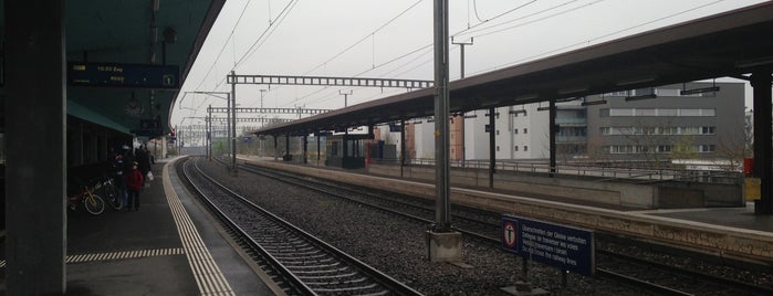 Bahnhof Baar is one of sagitter.