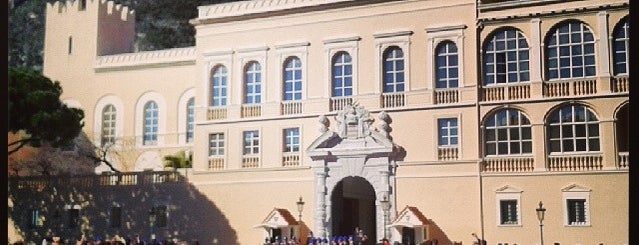 Prince's Palace of Monaco is one of Cotê d'Azur.