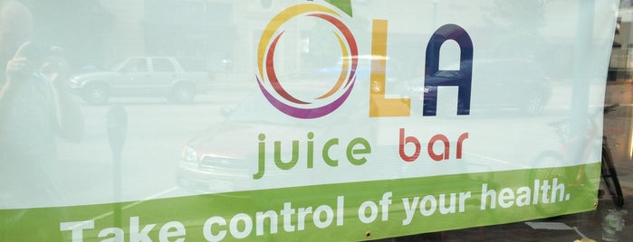 Ola Juice Bar is one of CS.