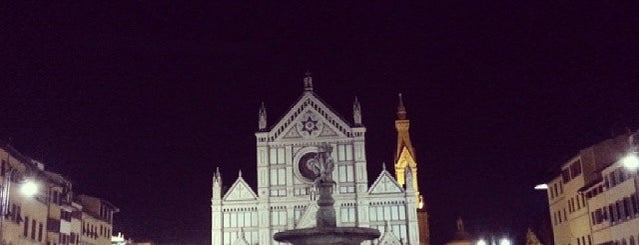 Piazza Santa Croce is one of florence.