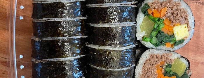 The Kimbap is one of Food in SoCal.