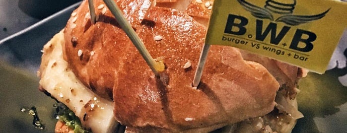 BWB - Burger VS Wings + Bar is one of New food to try.