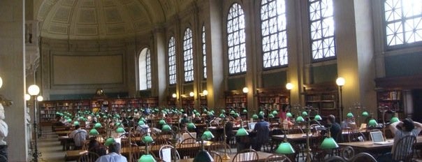 Boston Public Library is one of My Favorite Out of State Spots.