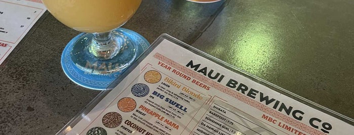 Maui Brewing Company is one of Maui Wowie.