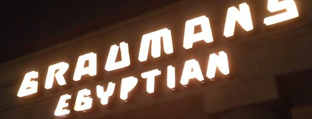 Grauman's Egyptian is one of LA.