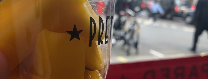 Pret A Manger is one of London short.
