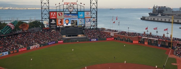 Oracle Park is one of TDL - San Francisco.