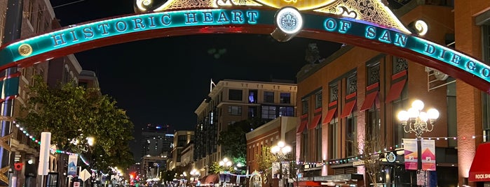 Gaslamp Quarter Sign is one of SoCal.