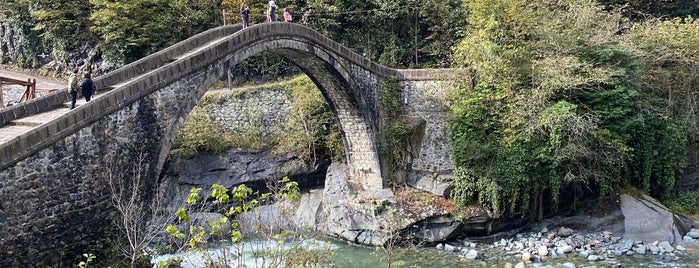 Çiftekemer Köprüsü is one of Doğu Karadeniz'deki Tarihi Köprüler.