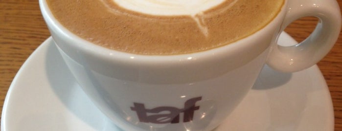 Taf Coffee is one of The 15 Best Places for Espresso in Athens.