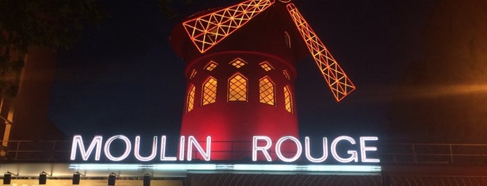 Moulin Rouge is one of Paris, Julio 2014.