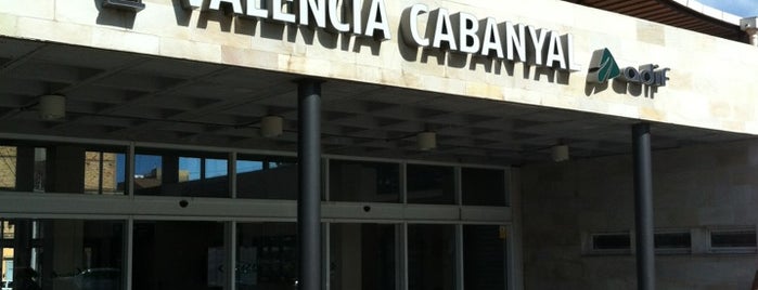 Estació de Tren - València-Cabanyal is one of Sergio'nun Beğendiği Mekanlar.