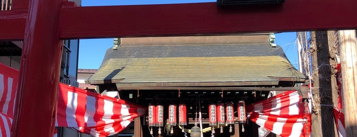 蔦稲荷神社 is one of 行きたい神社.