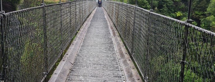 Arapuni Swing Bridge is one of NZ s Izy.