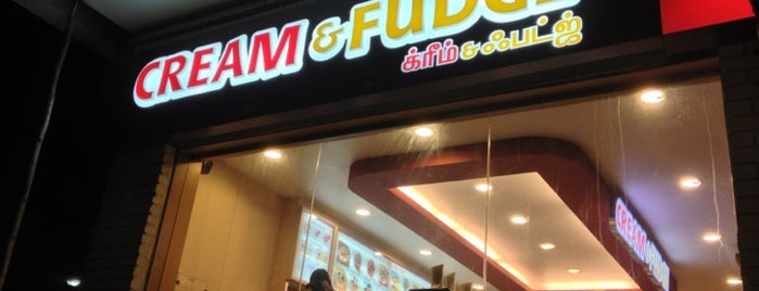 Cream & Fudge is one of Anna Nagar, Chennai.